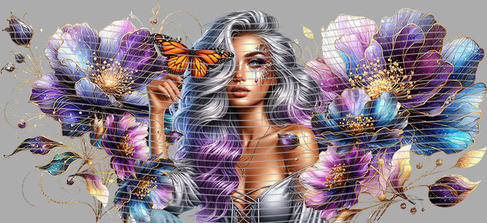 16oz Sunflower Girl-SU-586